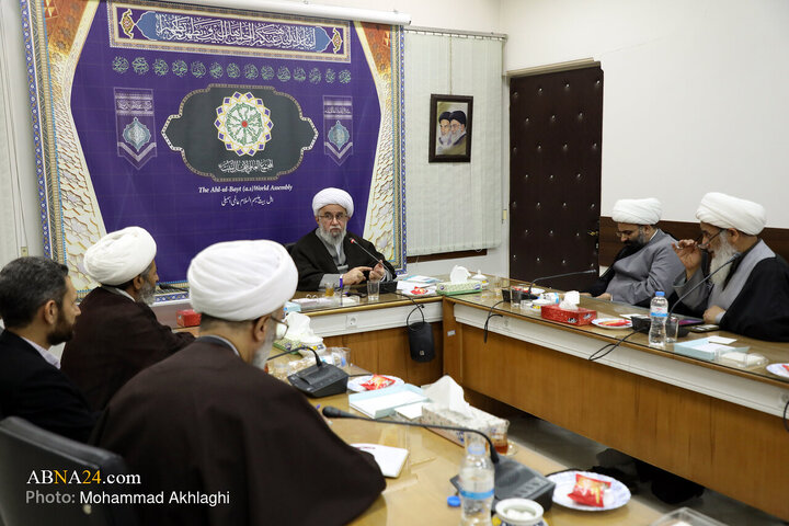 Photos: Organizers of National Conference Honoring Ayatollah Yazdi meet with Secretary-General of AhlulBayt World Assembly