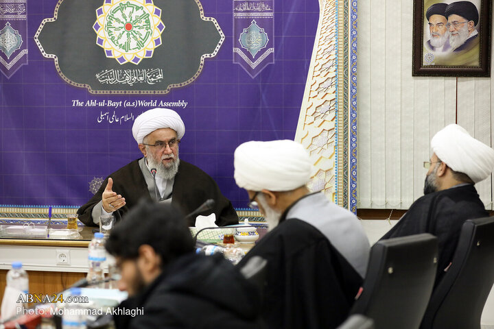Photos: Organizers of National Conference Honoring Ayatollah Yazdi meet with Secretary-General of AhlulBayt World Assembly