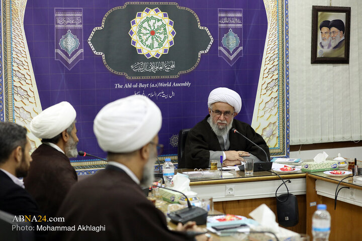 Photos: Organizers of National Conference Honoring Ayatollah Yazdi meet with Secretary-General of AhlulBayt World Assembly