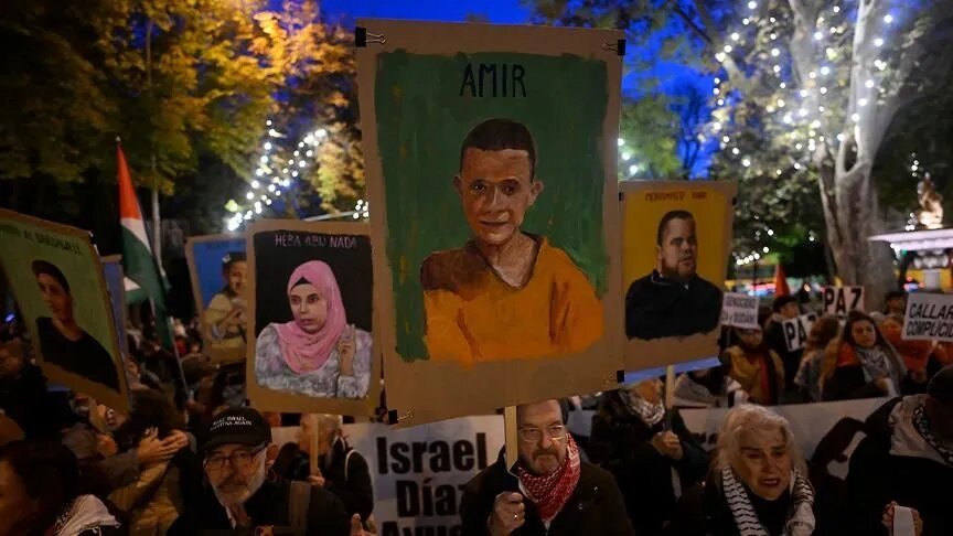 Over 40 Spanish cities rally on solidarity day with Palestinians