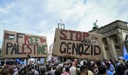 Hundreds rally in Manhattan for Palestinian solidarity on International Day