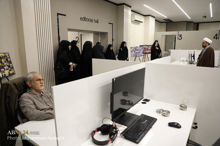بازدید فعالان نشریات دانشجویی دانشگاه قم از خبرگزاری بین‌المللی ابنا