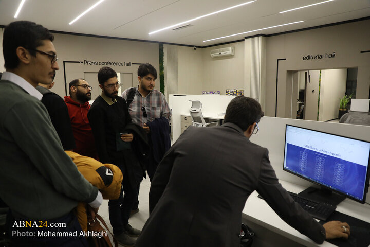 Photos: Student journalists from Qom University visit ABNA International News Agency