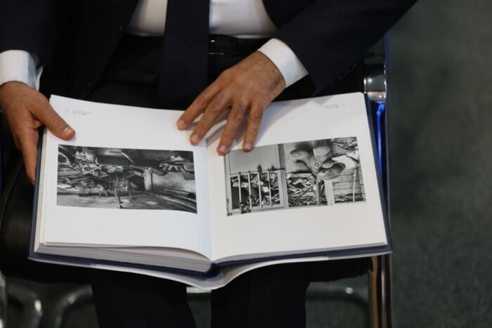 Photo exhibition on aftermath of 12-day war opens in Tehran