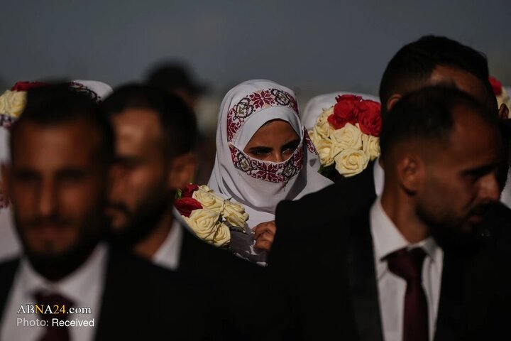 جشن عروسی زیر سایه آتش‌بس شکننده غزه