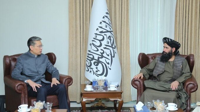 دیدار سفیر چین در کابل با معاون وزارت خارجه طالبان درباره مرگ چینی‌ها در مرز افغانستان و تاجیکستان