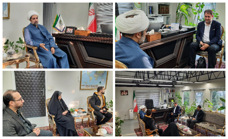 دیدار مدیرعامل خبرگزاری ابنا با رئیس دانشگاه بین‌المللی اهل‌بیت(ع)/ توافق بر گسترش همکاری‌های رسانه‌ای و آموزشی