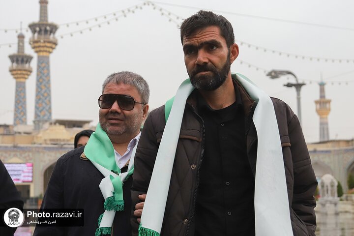 Photos: Pilgrimage of pilgrims with disabilities to Imam Reza Holy Shrine