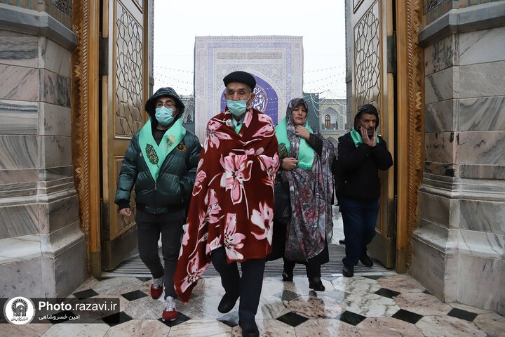 Photos: Pilgrimage of pilgrims with disabilities to Imam Reza Holy Shrine