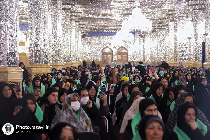 Photos: Pilgrimage of pilgrims with disabilities to Imam Reza Holy Shrine