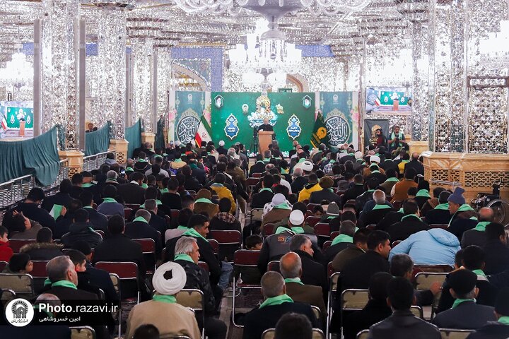 Photos: Pilgrimage of pilgrims with disabilities to Imam Reza Holy Shrine