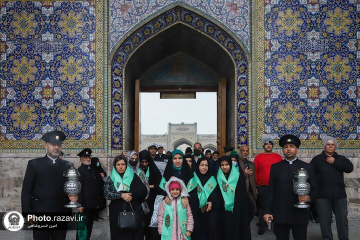 Photos: Pilgrimage of pilgrims with disabilities to Imam Reza Holy Shrine