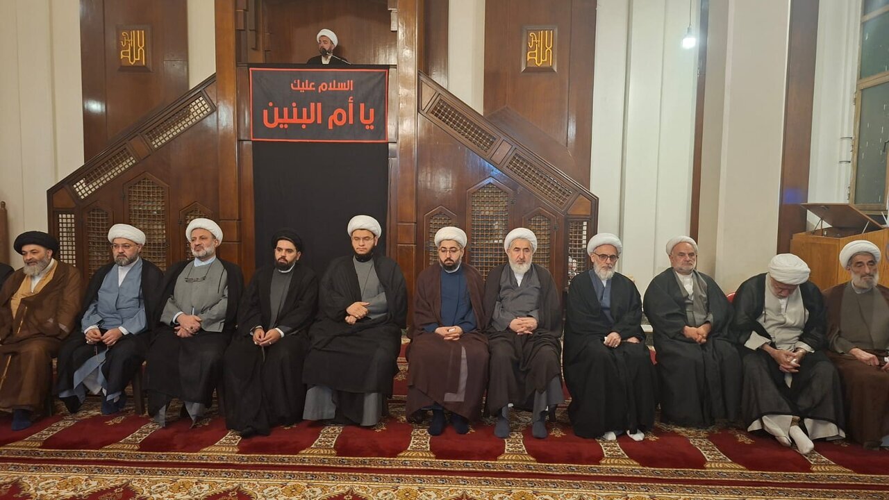 Commemoration Ceremony for Lady Umm al-Banin (a.s.) Held in Beirut