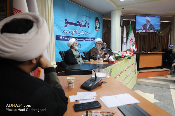Photos: Student Day ceremony held with speech by Ayatollah Ramazani