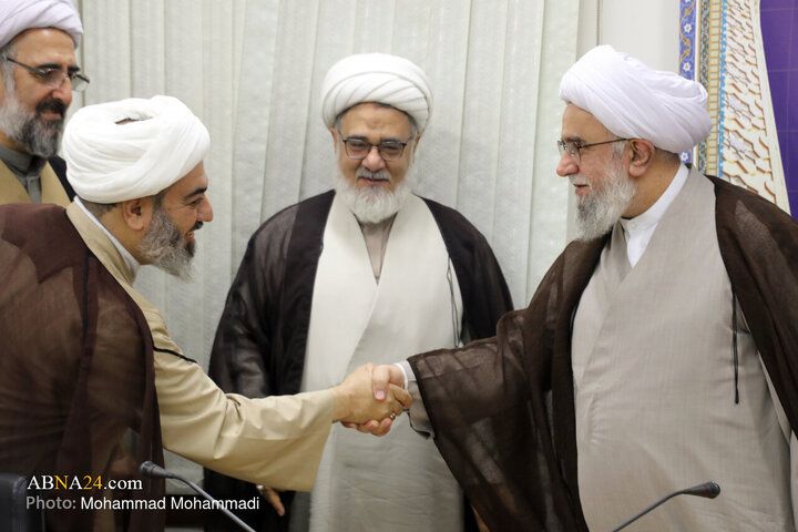 دیدار اعضای مرکز تحقیقات اسلامی مجلس شورای اسلامی با آیت‌الله رمضانی