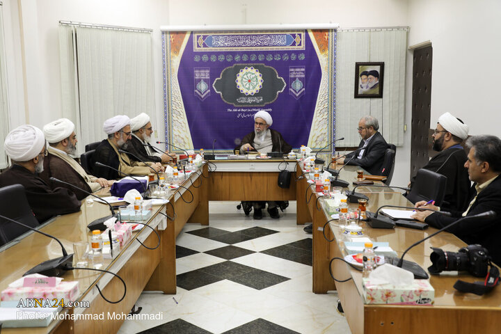 دیدار اعضای مرکز تحقیقات اسلامی مجلس شورای اسلامی با آیت‌الله رمضانی