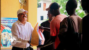 Palestinian Embassy in Ghana donates rice to families in symbol of solidarity