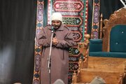 Photos: Kargil Shia Community Organizes Mourning Session on Martyrdom Anniversary of Hazrat Ummul Banin (S.A)
