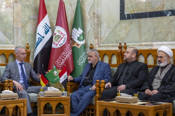 Photos: Germany’s Ambassador visits Al-Abbas’s Holy Shrine