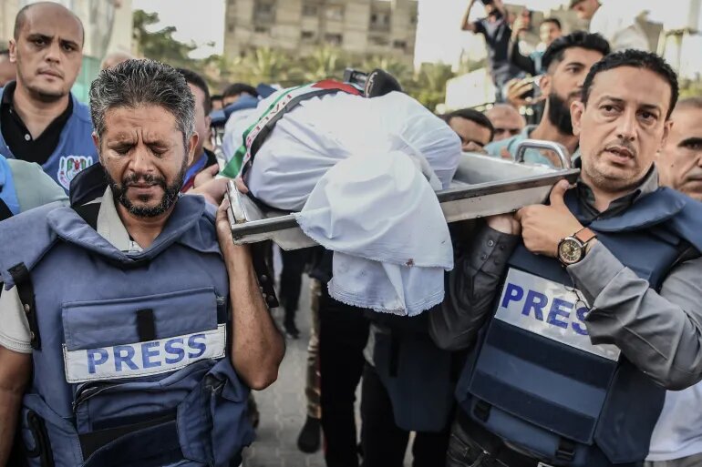 57 violations against Palestinian journalists in West Bank, Gaza in last month: PJS
