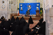 Photos: Pilgrimage of “Mehr-e Fereshteha” Jihadi Group to Imam Reza Holy Shrine