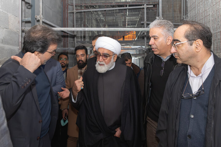 Photos: Custodian of Astan Quds Razavi visits construction projects at Holy Shrine