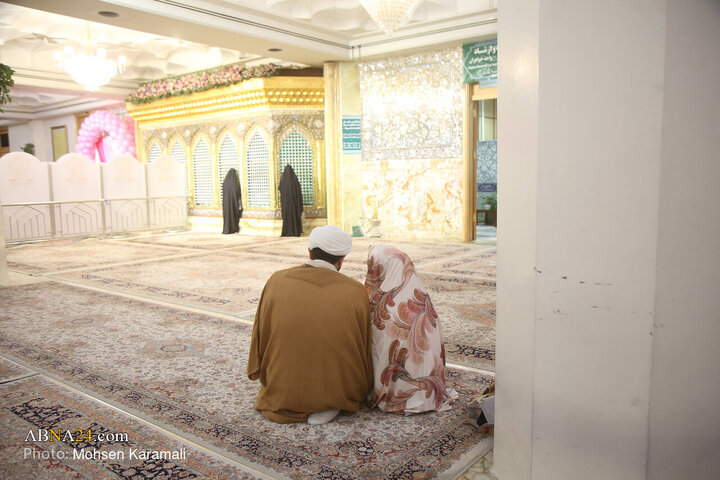 جشن بزرگ ازدواج دانشجویی در حرم حضرت فاطمه معصومه‌(س)