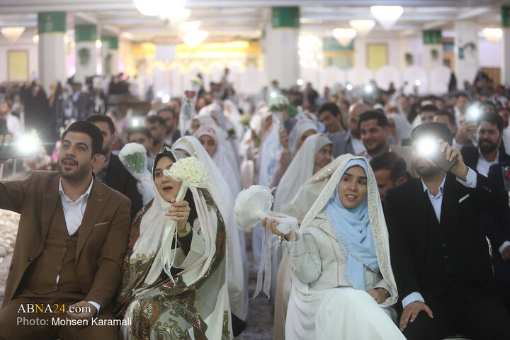 Mass wedding celebration
