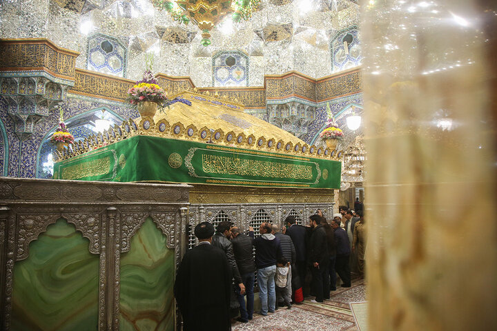Photos: Lady Fatima Masoumeh holy shrine adorned with blessed name of Hazrat Fatima Zahra