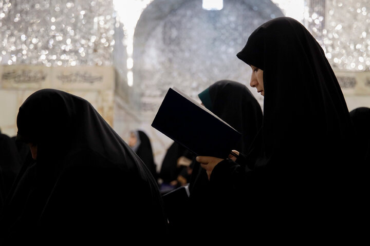 Photos: Dusting ceremony of Imam Reza Holy Shrine held with presence of women