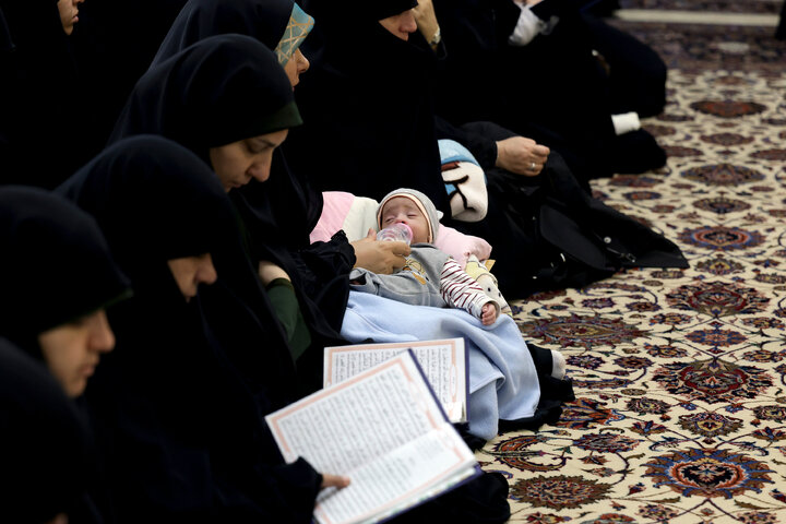 Photos: Dusting ceremony of Imam Reza Holy Shrine held with presence of women