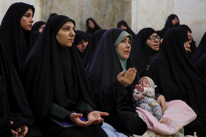 Photos: Dusting ceremony of Imam Reza Holy Shrine held with presence of women