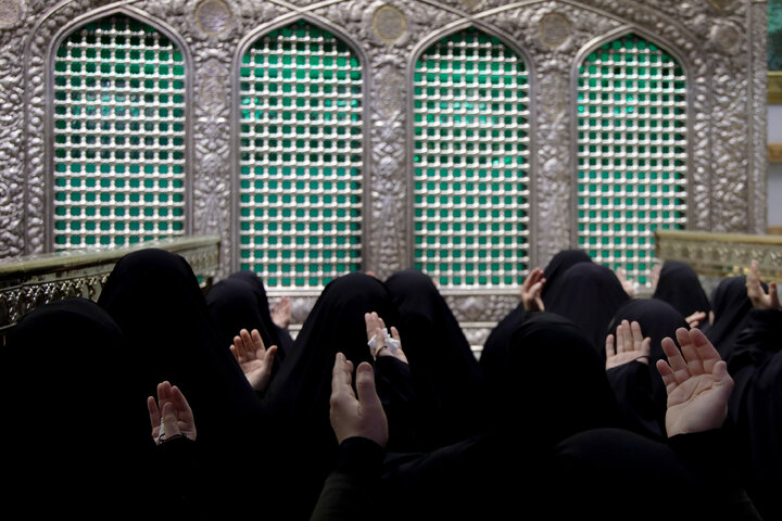 Photos: Dusting ceremony of Imam Reza Holy Shrine held with presence of women