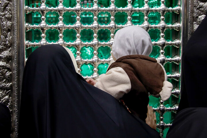 Photos: Dusting ceremony of Imam Reza Holy Shrine held with presence of women