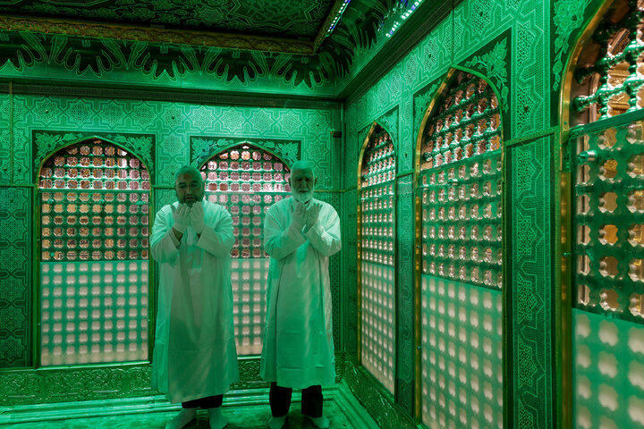 Photos: Dusting ceremony of Imam Reza Holy Shrine held with presence of women