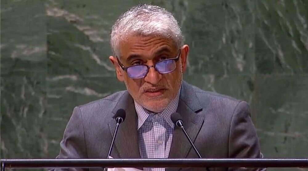 Iran’s Ambassador to UN Urges Global Action to Stop Gaza Genocide