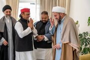 Representative of Ayatollah Yaqubi Meets Former UP Chief Minister, Discusses India-Iraq Relations