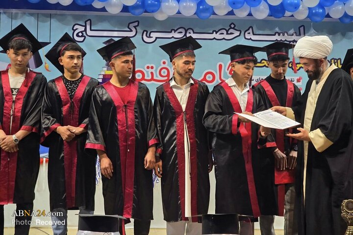گزارش تصویری | جشن فارغ‌التحصیلی دانش‌آموزان مدرسه «کاج» در کابل