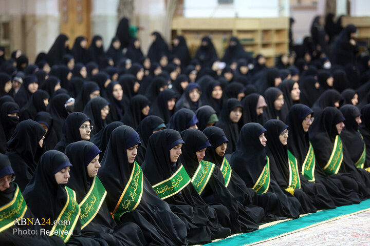 آیین خطبه خوانی خادمان خواهر حرم حضرت فاطمه معصومه(س)
