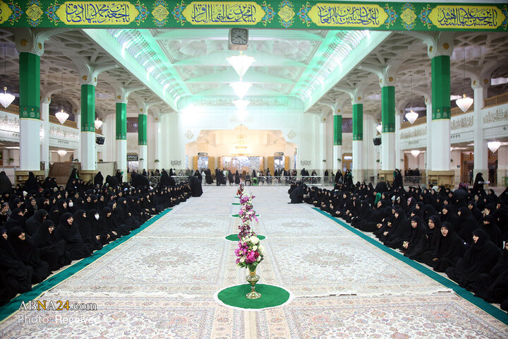 آیین خطبه‌خوانی خادمان خواهر حرم حضرت فاطمه معصومه(س)