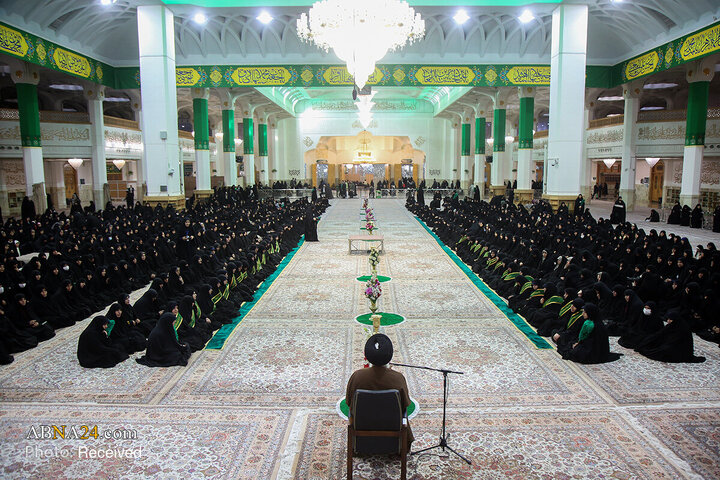 آیین خطبه خوانی خادمان خواهر حرم حضرت فاطمه معصومه(س)