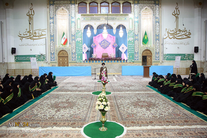 آیین خطبه خوانی خادمان خواهر حرم حضرت فاطمه معصومه(س)