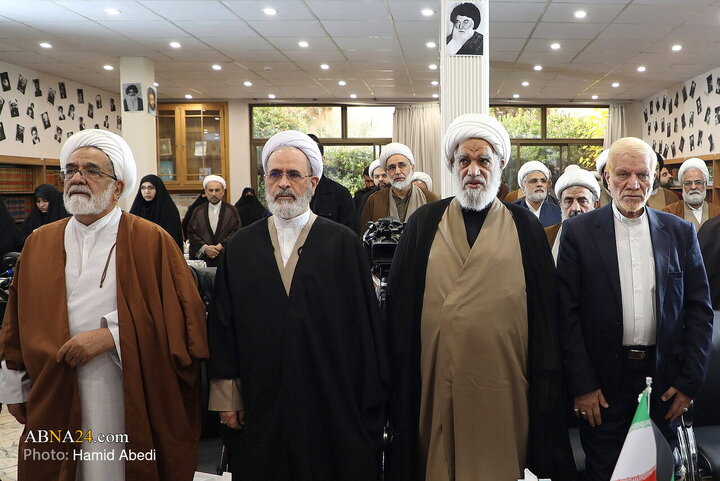 حضور آیت‌الله علیرضا اعرافی، مدیر حوزه‌های علمیه سراسر کشور و آیت‌الله عباس کعبی، عضو هیئت‌رئیسه مجلس خبرگان رهبری در همایش ملی بزرگداشت آیت‌الله یزدی با عنوان «مدیر پیشتازان نهضت اسلامی؛ آیت‌الله محمد یزدی» 
