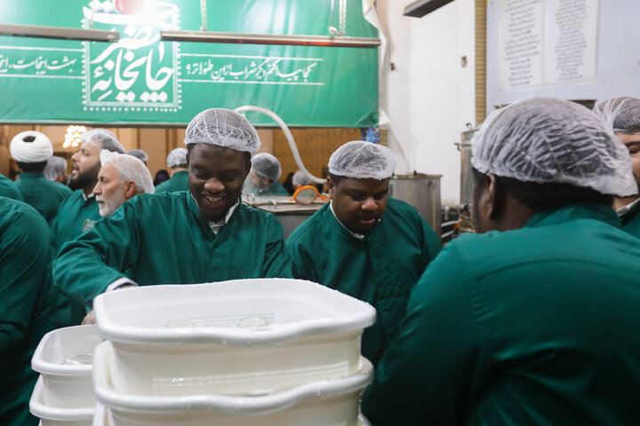 Photos: Presence of Nigerian seminarians at Tea House of Imam Reza holy shrine