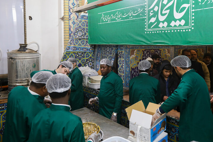 Photos: Presence of Nigerian seminarians at Tea House of Imam Reza holy shrine