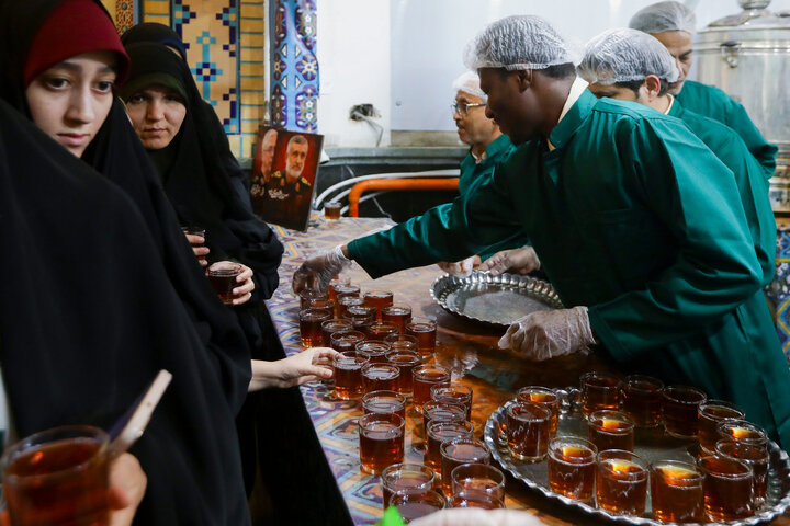 Photos: Presence of Nigerian seminarians at Tea House of Imam Reza holy shrine