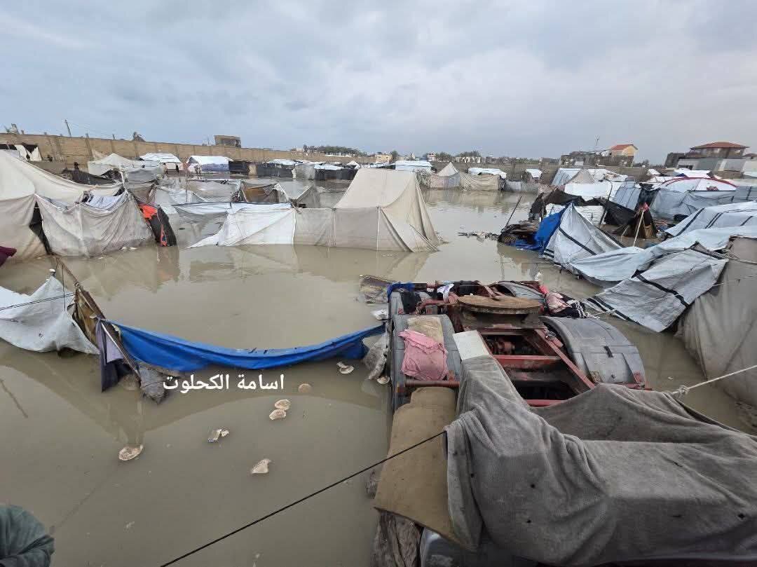 Gaza battered by polar storm Byron, 12 dead, homes collapse