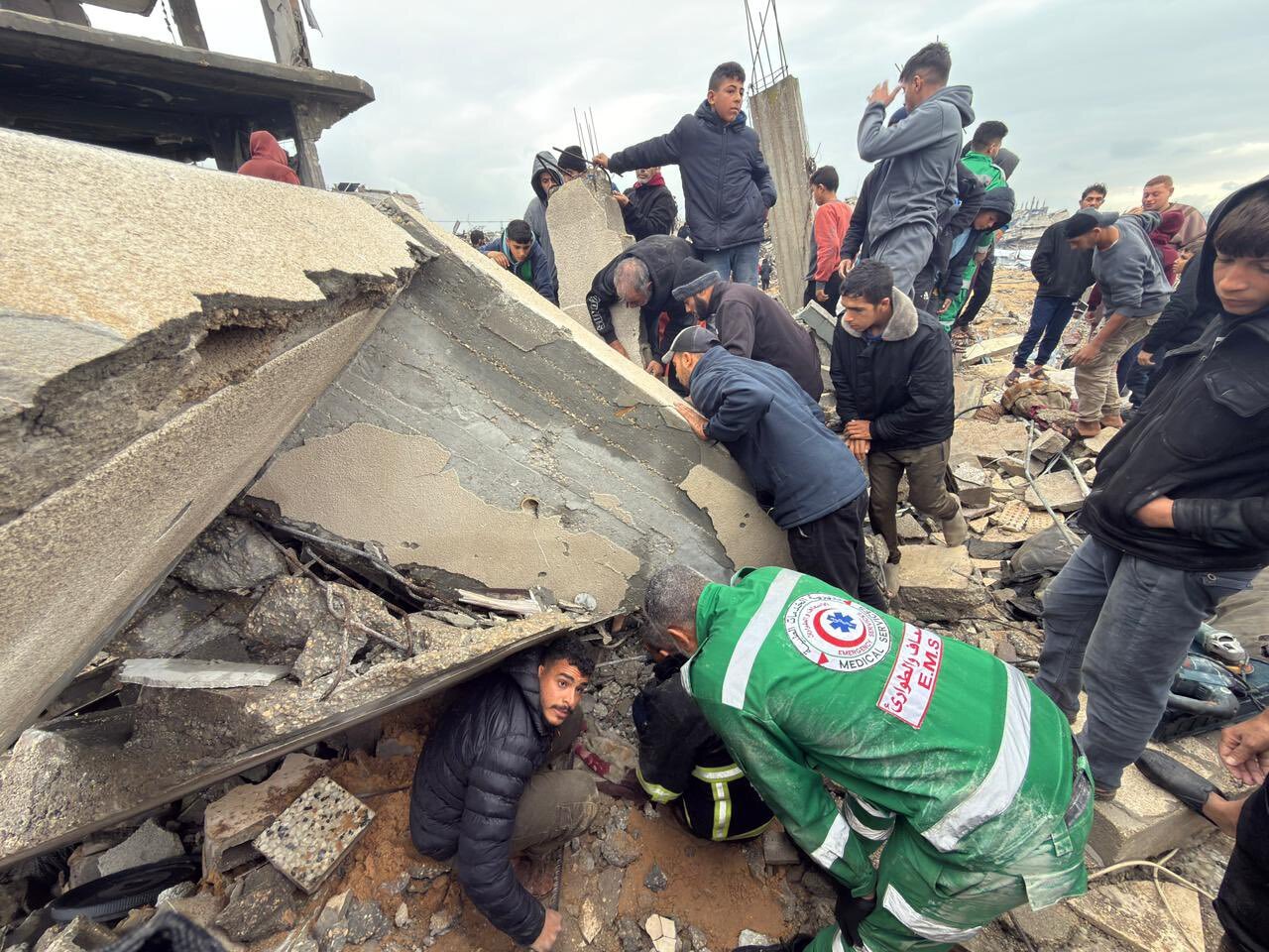 Seven Palestinians died as Byron storm collapsed homes, tents in Gaza