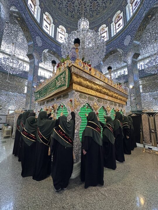 Informe fotográfico | Celebración del nacimiento bendito de la señora Fátima al-Zahra en el Santuario de la señora Zainab, Damasco