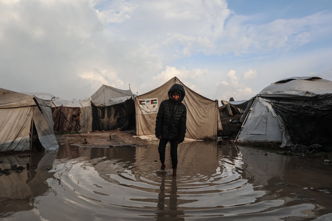 IOM warns of flood risks for 795,000 displaced in Gaza